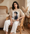 V Canvas Tee