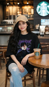 Jungkook Golden "Maknae" Oversized T-Shirt