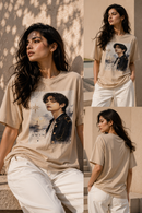 V Canvas Tee