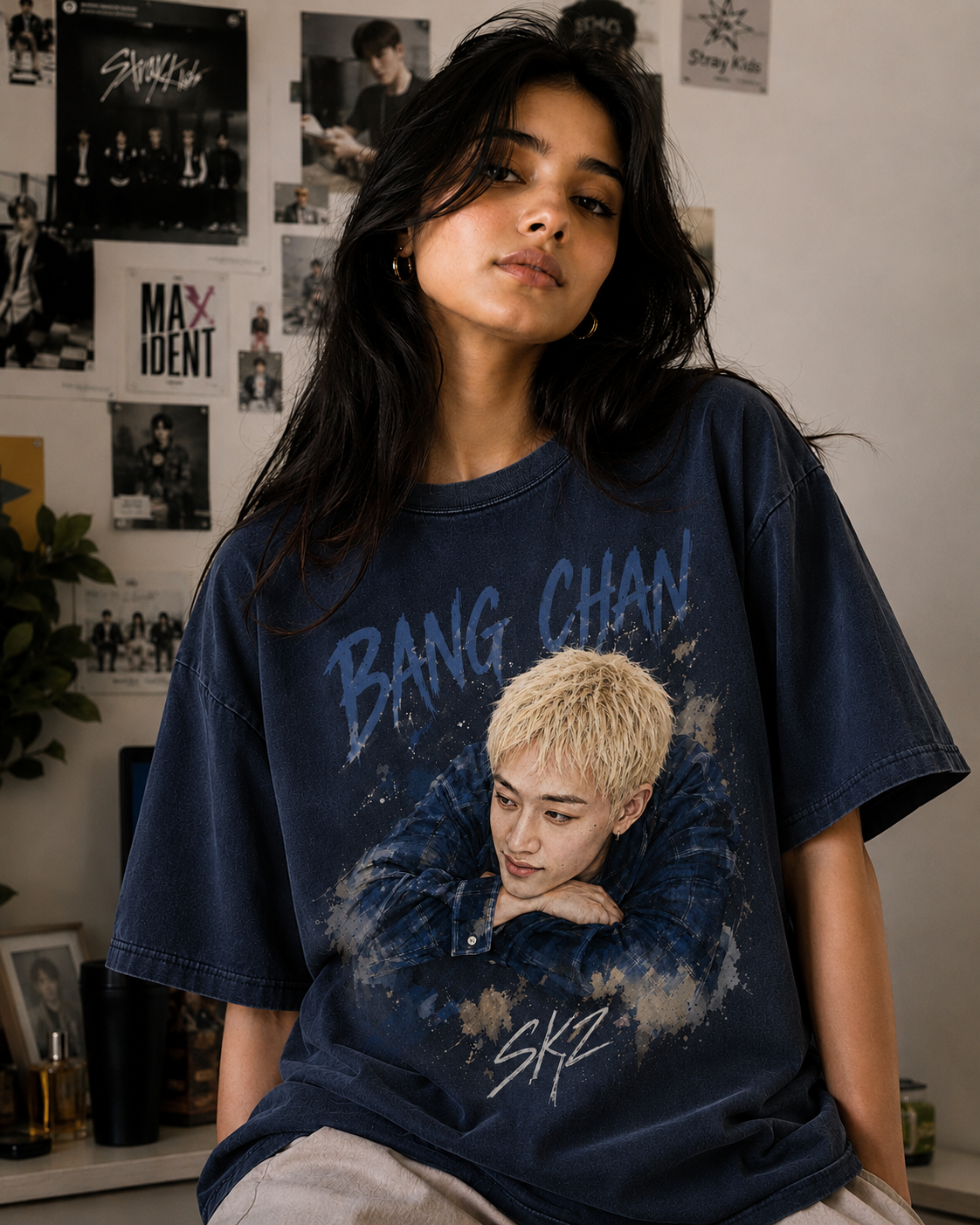 Bang Chan – Midnight Blue Edition Tee