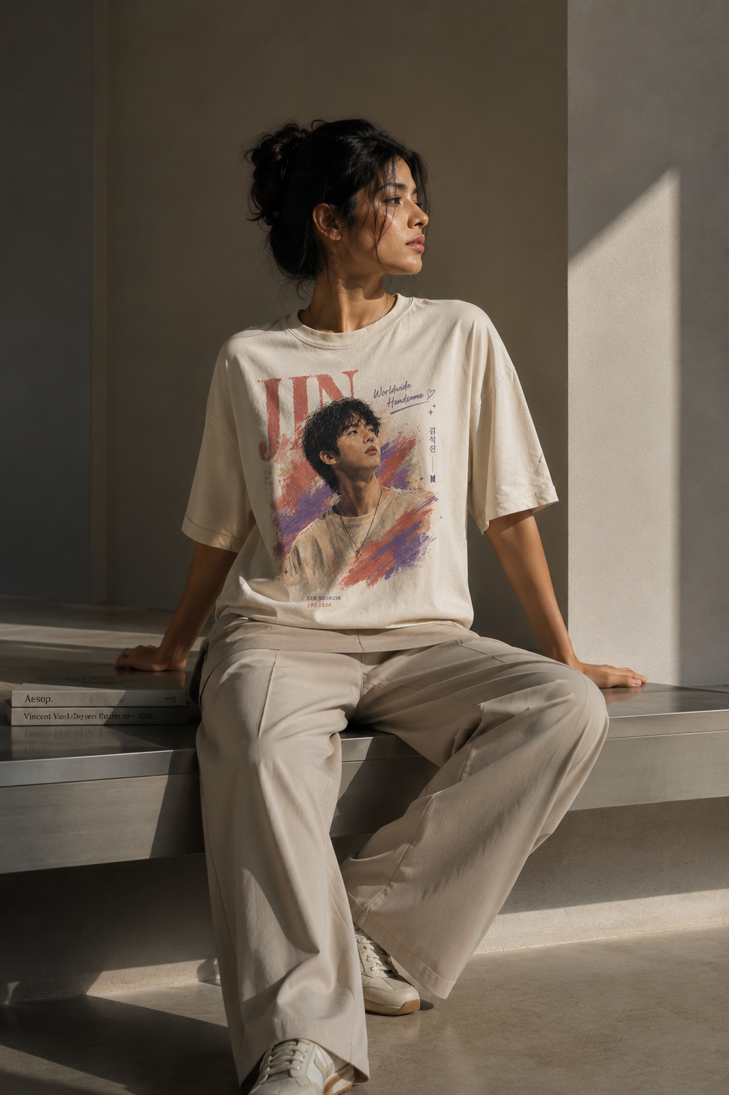 Worldwide Handsome Jin Oversized Tshirt